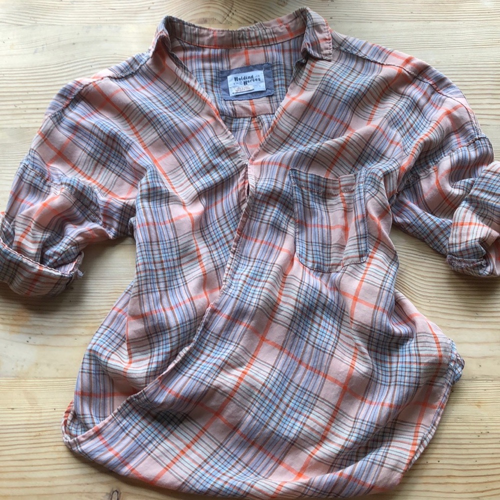 Anthropologie Holding Horses Blouse